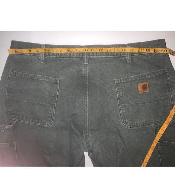 Carhartt Mens Lined Jeans. Wide leg relaxed fit preowned 42 x 31 - Picture 7 of 9